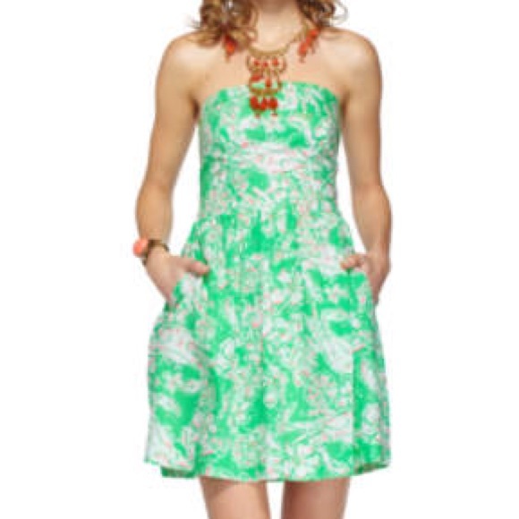 Lilly Pulitzer Dresses & Skirts - Lilly Pulitzer Chandie Dress in Beach Bash Print